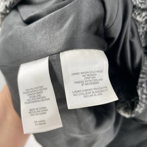 NWT Rachel Rachel Roy Heart of Darkness Faux Fur Zip Front Vest Gray - Picture 6 of 8